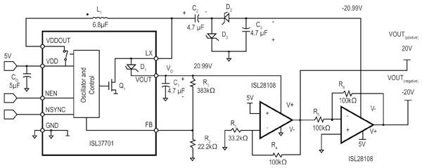 Standard application circuit (click to enlarge)